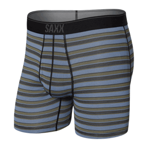 Saxx QUEST QDM BOXER BRIEF FLY solar stripe-twilight