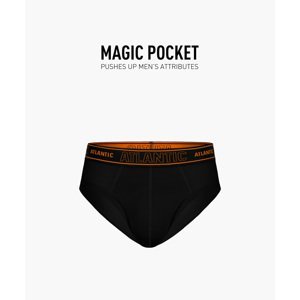 Pánské slipy ATLANTIC Magic Pocket - černé
