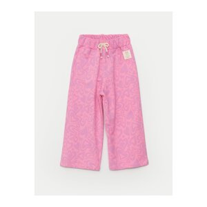 LC Waikiki Baby Girl Pants with Elastic Waist Patterned