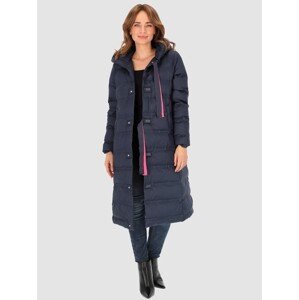 PERSO Woman's Coat BLH231010F Navy Blue