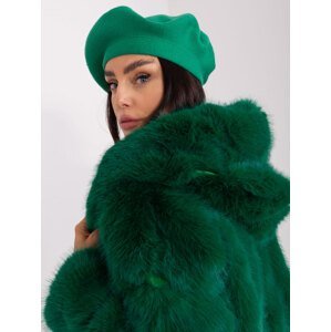 Zimní čepice zelený baret
