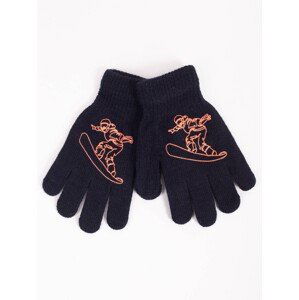 Yoclub Kids's Gloves RED-0012C-AA5A-021