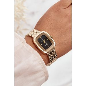 Módní zlaté ocelové hodinky Giorgio&Dario