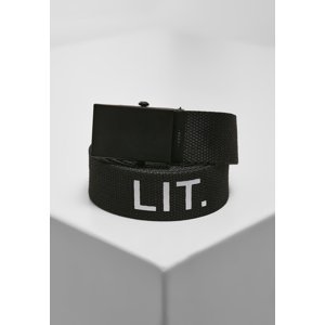 LIT pásek Extra dlouhý černý
