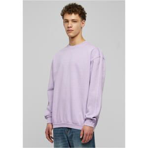 Heavy Terry Garment Dye Crew lila