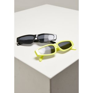 Sluneční brýle Lefkada 2-Pack neonyellow/black