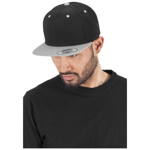 Klasický Snapback 2-Tone blk/stříbrný