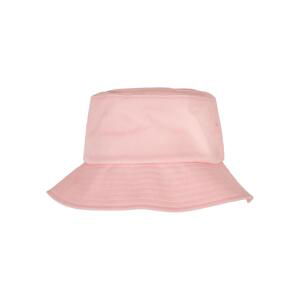 Čepice Flexfit Cotton Twill Bucket Bucket světle růžová