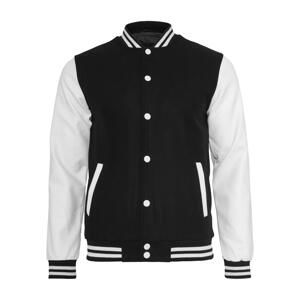 Oldschool College Jacket blk/wht