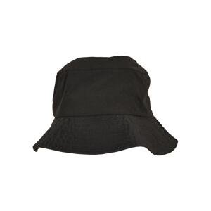 Čepice s elastickým nastavovacím bucketem černá