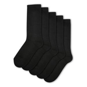 Sportovní dětské ponožky 5-Pack černé
