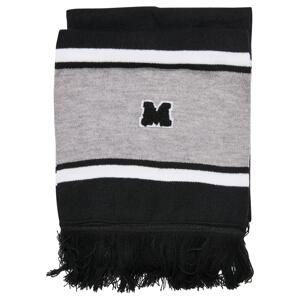 Školní týmový šátek černo/heathergrey/white