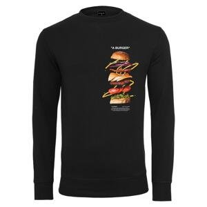 Burger Crewneck černý