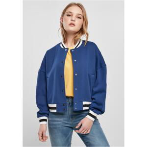 Dámská oversized College Sweat Jacket spaceblue