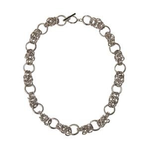 Stříbrný multiring náhrdelník