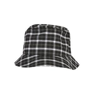 Check Bucket Hat černo/šedá