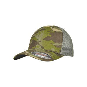 Tropická kšiltovka Multicam Trucker Mesh Cap