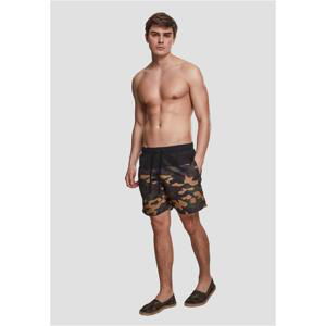 Block Swim Shorts blk/woodcamo