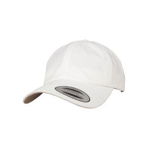 Peached Cotton Twill Dad Cap bílá