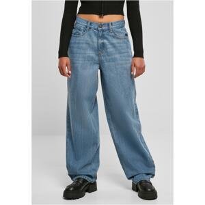 Dámské džíny s vysokým pasem 90´S Wide Leg Denim Pants - modré