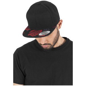 Růže Snapback blk/red