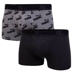 Puma Man's 2Pack Underpants 93505404 Graphite/Grey