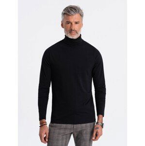 Ombre Men's turtleneck longsleeve - black