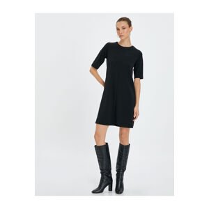 Koton Mini Dress Short Sleeve Crew Neck