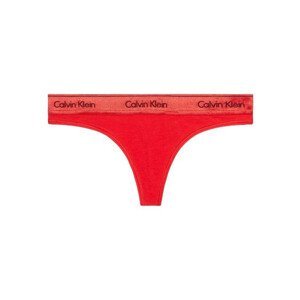 Dámská tanga Calvin Klein nadrozměr červená
