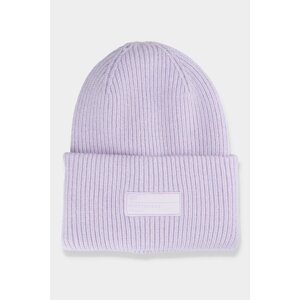 Dámská zimní čepice s logem 4F fialová