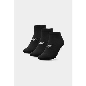 4F Dámské 3-BACK ponožky Černé