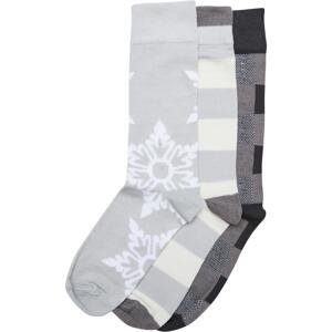 Vánoční ponožky Snowflake - 3-balení