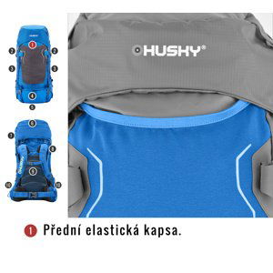 Batoh Ultralight HUSKY Rony 50l modrá