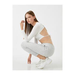 Koton Jogger Sweatpants with Elastic Waist and Legs, Cotton