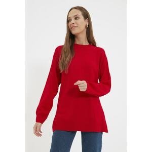 Trendyol Red Crew Neck Knitwear Sweater