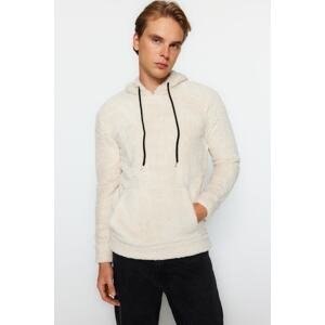 Trendyol Mink Men's Hooded Hoodie Kangaroo Pocket Long Sleeve New Sweatshirt