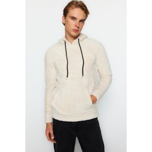 Trendyol Mink Men's Hooded Kangaroo Pocket Long Sleeve New Sweatshirt