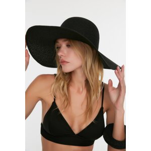 Trendyol Women's Black Straw Hat