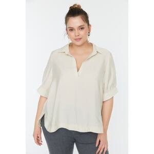 Trendyol Curve Stone Front Buttoned Blouse