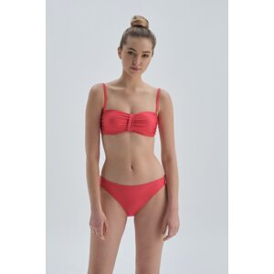 Dagi Red Normal Waist Bikini Bottom