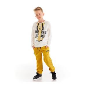 Mushi Racing Boys T-shirt Gabardine Trousers Set