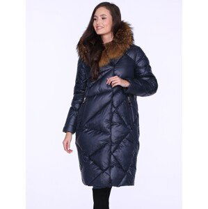 Dámská bunda PERSO PERSO_Coat_BLH220039FR_Navy_Blue