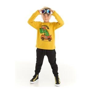 Denokids Racer Crocodile Boys T-shirt Trousers Set