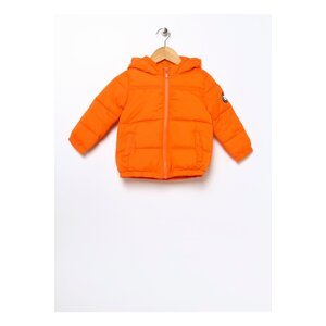 Koton Orange Baby Coat 3wmb20011tw