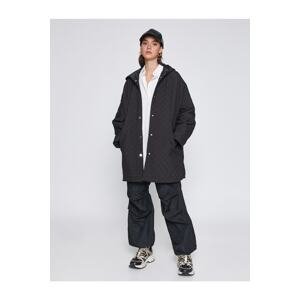 Koton Hooded Quilted Anorak Pocket