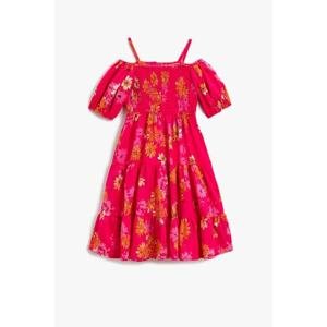 Koton Girl's Floral Midi Dress 2skg80128aw
