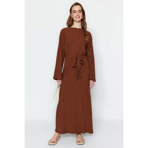 Trendyol Brown Woven Dress