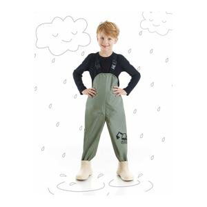 Denokids Boys' Bucket Waterproof Rainsuit