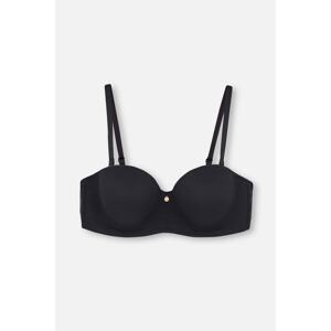 Dagi Black Almira Strapless Unfilled Bra