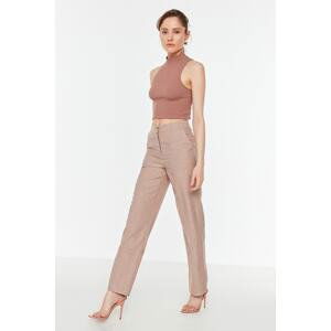 Trendyol Stone Wide Leg Trousers